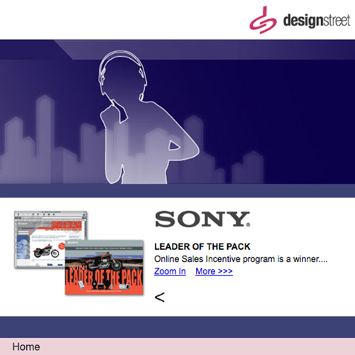 Designstreet Website 2004