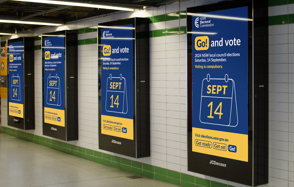 2024 NSW local council elections awareness campaign